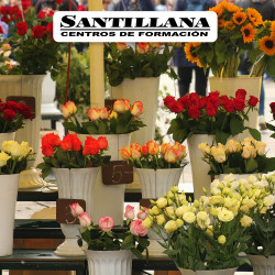 Curso online de Servicios y productos en floristería Santillana Formación